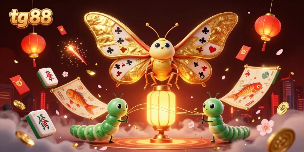Engage in fish shooting fun at tg 88 with golden gaming elements and vibrant 3D illustration.