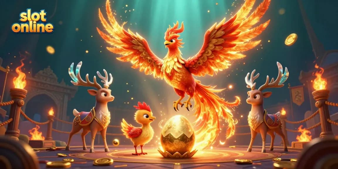 Menangkan slot online dengan tampilan ilustrasi 3D penuh warna dan berani dari phoenix, dapatkan pengalaman bermain yang menarik.