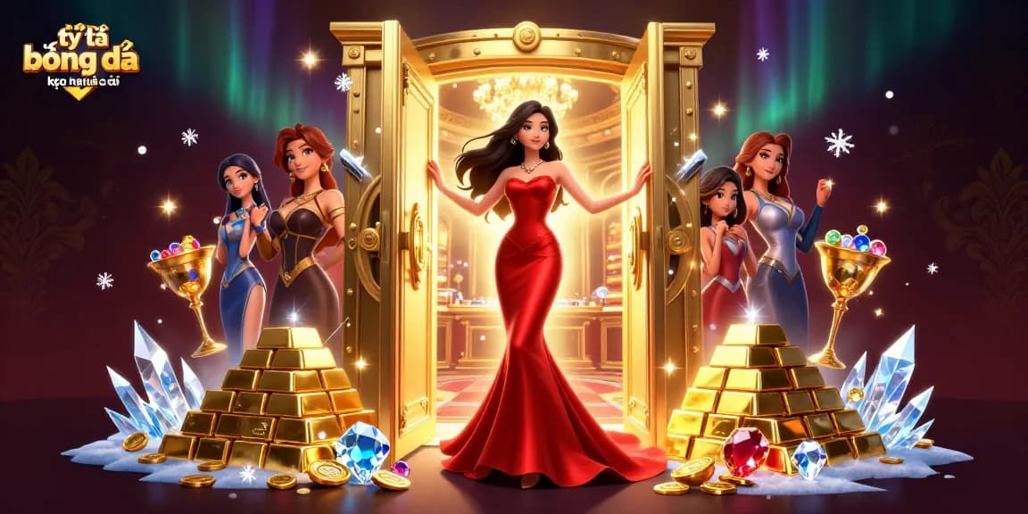 Experience the thrill of tỷ lệ bóng đá kèo nhà cái with a stunning casino scene featuring opulent treasures.
