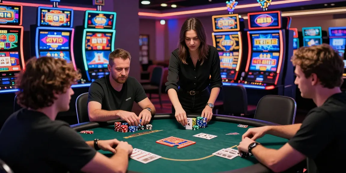 I giocatori di casino non AAMS si divertono con giochi vivaci in un moderno casino online.