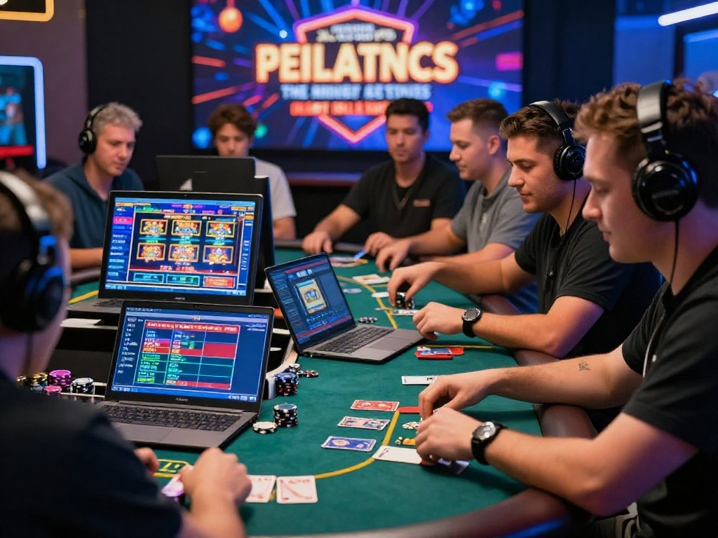 Giocatori che si divertono nei giochi di casino non AAMS online con dispositivi digitali.