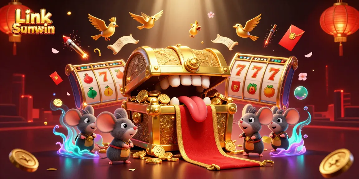 Spin the reels and win big with Link Sunwin's exciting casino adventure featuring golden treasures.