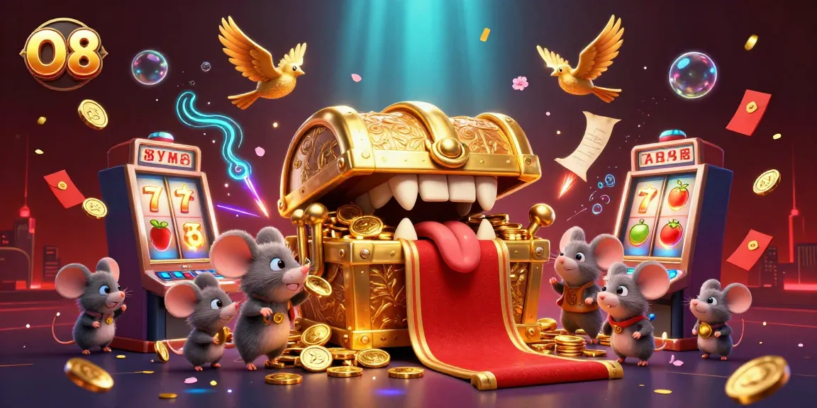 O8 captivates players with thrilling slot action and treasures in this vibrant online casino scene.