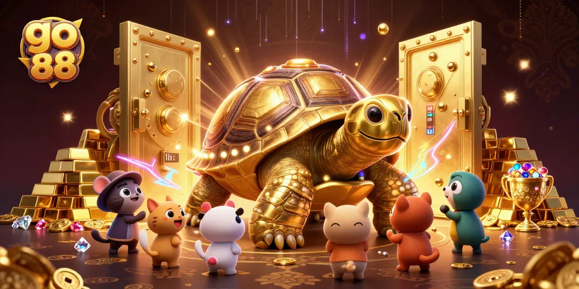 Experience go 88's thrilling jackpots with a magical 3D game scene full of excitement and treasure.