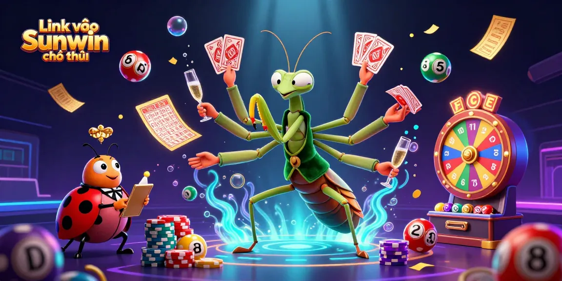 Engage in excitement with Link vào Sunwin chính thức as characters celebrate and bring the casino atmosphere alive.