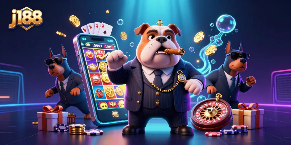 Play exciting games at j188 with our vibrant 3D casino illustration showcasing thrilling slot machines and enticing rewards.