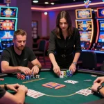 I giocatori di casino non AAMS si divertono con giochi vivaci in un moderno casino online.