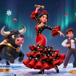 Erleben Sie aufregendes Gameplay im Paysafe Card Casino mit lebendiger 3D-Illustration, die Aktions-Elemente zeigt.