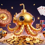 Experience exciting gameplay at nk88 with vibrant casino elements and a whimsical underwater theme.