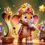 Experience the vibrant world of vip66 with a lively 3D casino illustration featuring a maharaja tiger and exciting game elements.