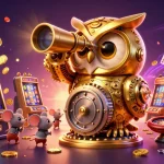 Experience nk88 win with vibrant casino elements and cartoon characters in a lively digital scene.