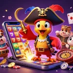 Engage with pub88's winning strategy featuring pirates and vibrant casino elements in a fantasy setting.