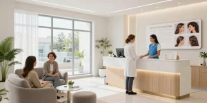 Hair transplant Turkey - professional medical services, compassionate patient care in a modern clinic setting.