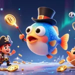 Engage with hi88com's vibrant deep-sea casino adventure featuring gold coins and lively casino elements.