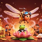 Experience the magic of Ox bet with a vibrant casino scene featuring unique characters and thrilling elements.