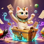 Website Sunwin showcases an exciting scene with vibrant casino elements and characters.