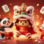 Experience thrilling moments with MB66 in this festive 3D casino illustration featuring vibrant elements.