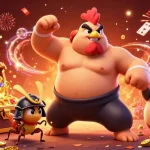 Experience thrilling fun at 88jbet with a powerful sumo rooster and dynamic gaming elements.