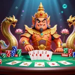 Play poker with Sunwin’s vibrant characters in a captivating scene of excitement and action.